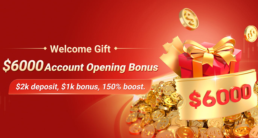New customer bonus | Open an account and receive 50% principal